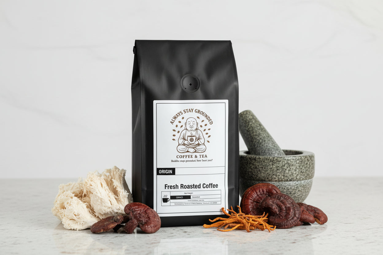 Coffee with Mushrooms Medium Roast